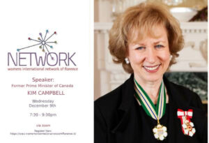 Speaker: KIM CAMPBELL, Former Prime Minister of Canada